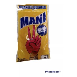 Mani Guante Mani (caja Con 25 Piezas Del #8 Y 25 Piezas Del #9)