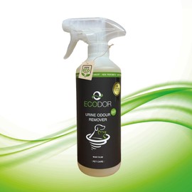 ECODOR UF2000 4Pets Urine Odour Neutraliser 500 ml Powerful Formula 100% Organic Versatile Use Odour Remover Suitable for Dogs, Cats and Other Small Animals