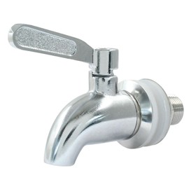 Cionyce Beverage Dispenser Replacement Spigot, Stainless Steel Water Spigot, Polished Finished Water Drink Dispenser Replacement Faucet