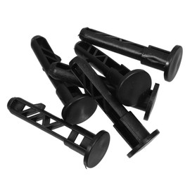 VICASKY 6PCS Wheelie Bin Trash Can Lid Hinge Pins Sturdy Plastic Connecting Pins for Outdoor Garbage Bins Universal Hinge Lock Accessories for Waste Disposal