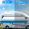 16' RV Awning Fabric Replacement, 19oz Heavy Duty Weatherproof Vinyl