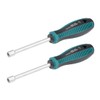 sourcing map 1/4-Inch Hex Nut Drivers Non-Magnetic Six Point Tip