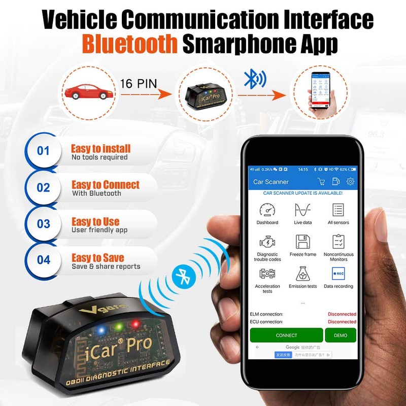 Vgate iCar Pro Bluetooth