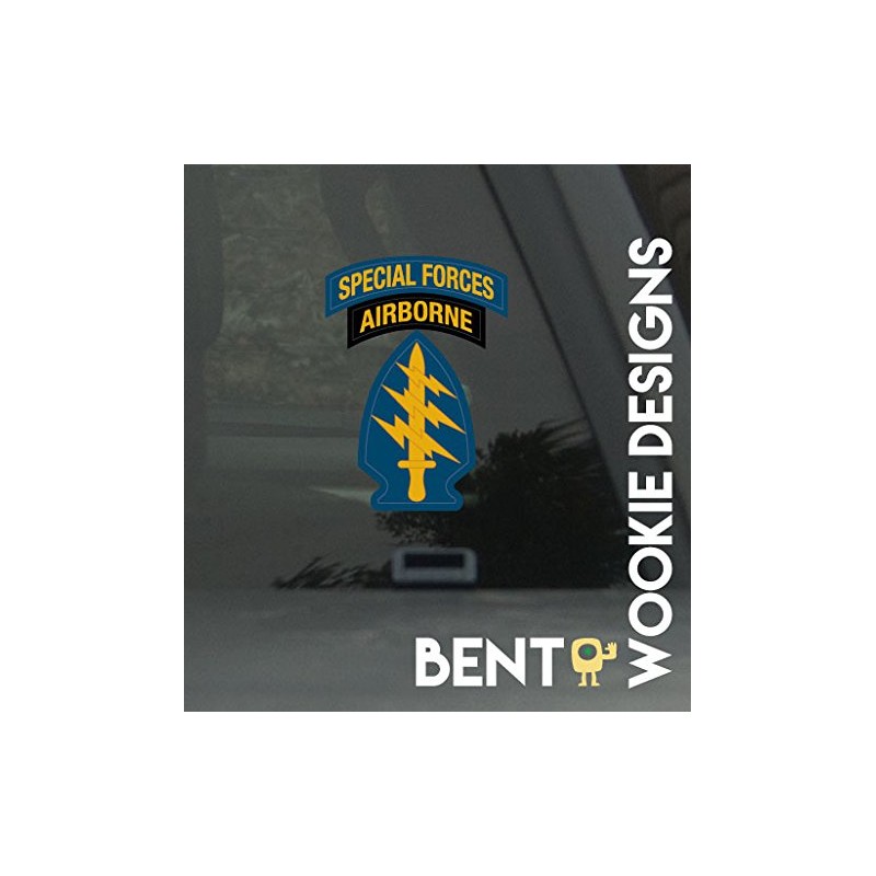 US Army - Special Forces Airborne Patch Decal - 3.5