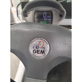 Gem Car Parts - Domed Decal / Sticker For Steering Wheel 1999 - 2016