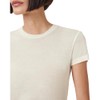 AllSaints Women's June Tee, Gardenia Cream