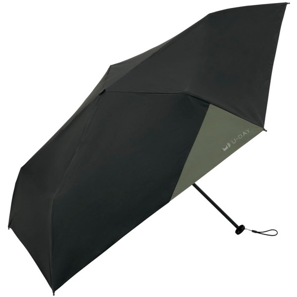 Because Because Folding Umbrella, 21.7 inches (55 cm), UV Protection,