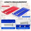 Clonivent Nut and Bolt Thread Checker Standard and Metric, 44