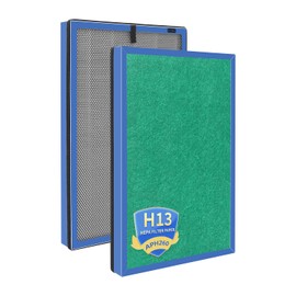 APH260 Replacement Filter Compatible with Pure Morning APH320 Air Purifiers,H13 3-In-1 True HEPA and Activated Carbon Combo Filter (2-Pack)