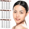 6sheets Eyebrow Stickers of Realistic Hair-like Temporary Eyebrow Transfers for Effortless Makeup Grooming and Styling