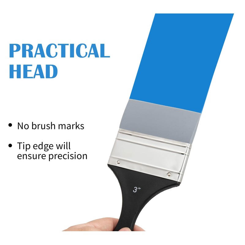 Falling in Art Silicone Paint Brush Set, Lined Edged Flexible