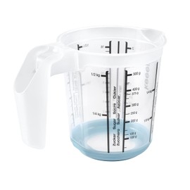 keeeper Measuring Jug with Non-Slip Function, 500 ml, Massimo, Nordic Blue