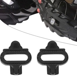 Semme Compatible con calas de Bicicleta SPD, Tacos para Pedales de Montaña y Carretera, Juego de Calas Compatibles para Zapatos de Ciclismo Exterior, Instalación Fácil y Durabilidad