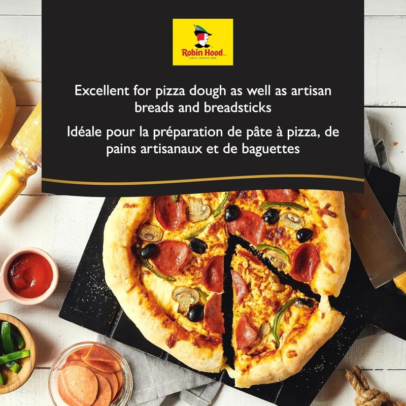 Robin Hood 00 Style Pizza Flour, 2kg/2.2 lb