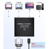 Ethernet Splitter 1 to 4, 1000Mbps High-Speed Internet Splitter, Gigabit