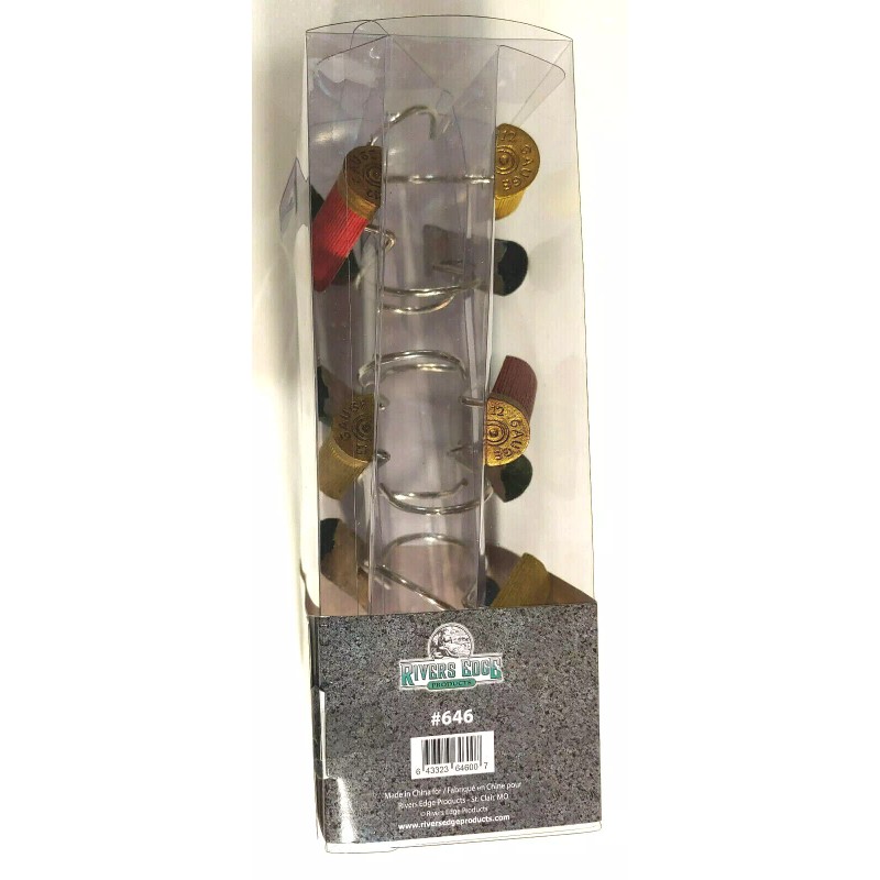 Rivers Edge Old River Outdoors Shotgun Shell Shower Curtain Hooks/Rings