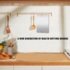 Dcsfadq SUS304 Stainless Steel Chopping Board Titanium Chopping Board Antibacterial