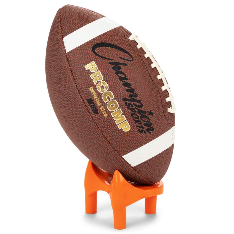 Champion Sports Football 2 Inch Sidewinder Soccer Style Kicking Tee