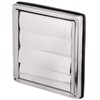 First4spares 5" / 125mm Stainless Steel Square External Wall Extractor