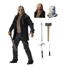 Neka Friday the 13th 2009 Remake Version Jason Voorhees Ultimate 7-inch Action Figure, NECA 2019 FRIDAY THE 13TH 2009 ULTIMATE JASON VOORHEES Horror Movie Goods