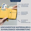VON HEESEN Leather Wallet with RFID Protection - Wallet for