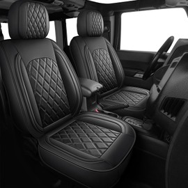 MIROZO Truck Seat Covers Full Set for 2018-2026 Jeep Wrangler JL 4 Door