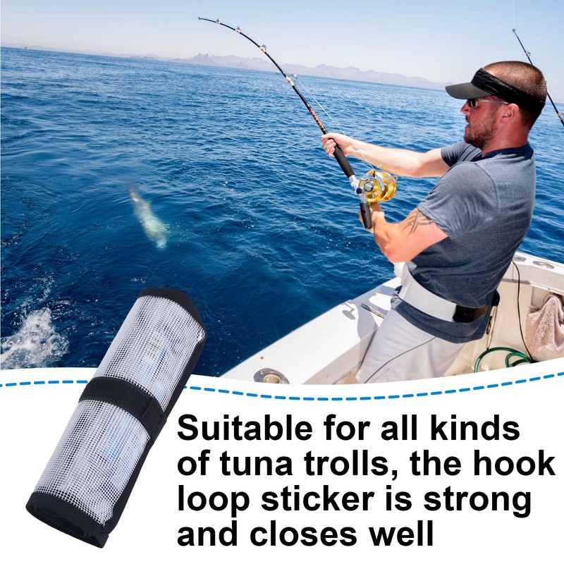 Roll Up Fishing Lure Wraps, 6 Pocket Durable Lure Bag