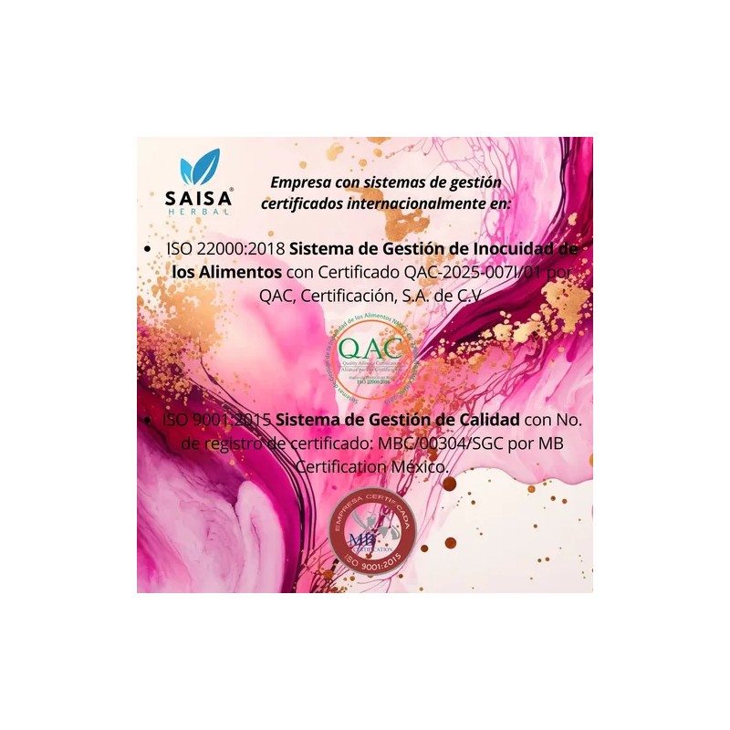 Citrato Magnesio Potasio 650 120 Cápsulas Saisa Herbal Suplemento Alimenticio