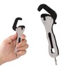 lasuroa Micro Self Adjusting Wrench, Multi Function Pipe Stubby Spanner