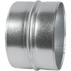 Vent Systems 6'' Inch Galvanized Steel Duct Connector - Round
