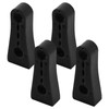 Sound Deadener for Door Lock,Rubber Shock Absorber for Car Door