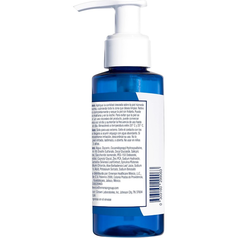 PanOxyl Gel de Limpieza con 2% Ácido Salicílico 89 ml