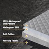 PETICON Waterproof Scratchproof Pet Bench Seat Covers for Cars, Trucks,