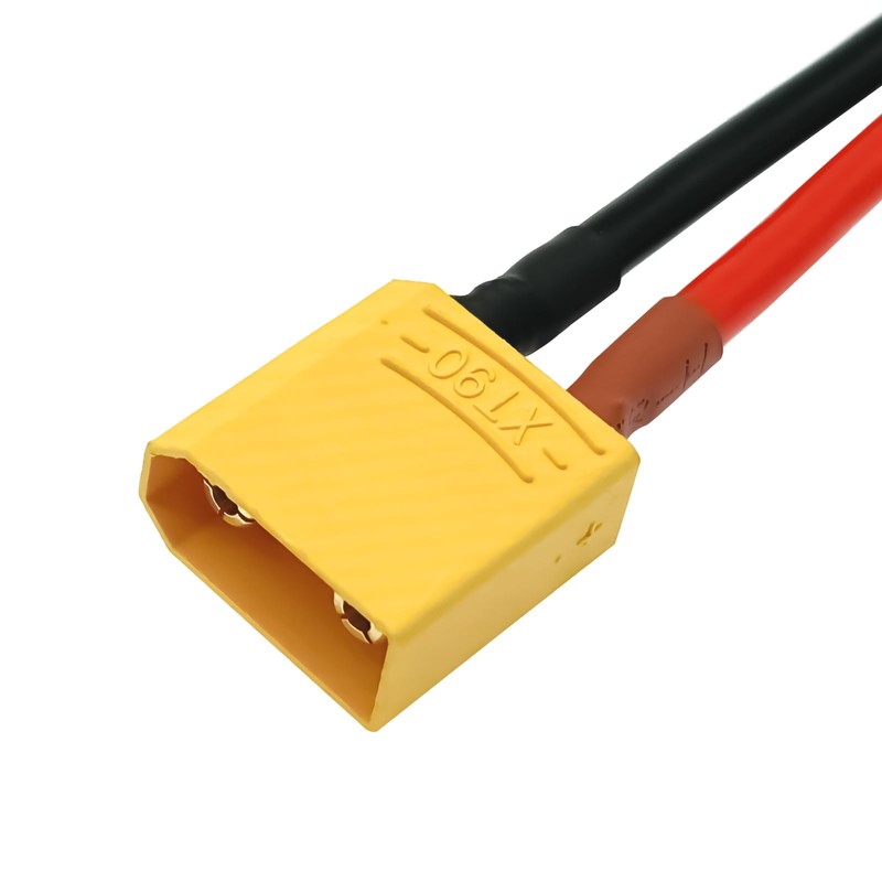 Nuofany XT60 to XT90 Adapter Cable 12AWG 11.81IN, XT60 Female