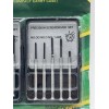 11 Piece Mini Precision Screwdriver Set – Chrome Finish
