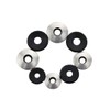 Dreneco M6.3×16 Composite Waterproof Sealing Gasket, Stainless Steel EPDM Bonded