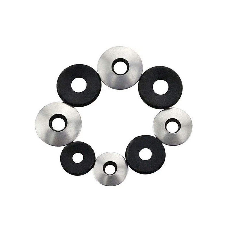 Dreneco M6.3×16 Composite Waterproof Sealing Gasket, Stainless Steel EPDM Bonded