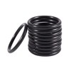 10 PCS Metric O Rings Black Nitrile Rubber 40 mm