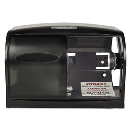Scott Essential Double Roll Coreless Toilet Paper Dispenser (09604), Black