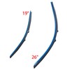 26 and 19 inch Windshield Wiper Blades Set Replacement for