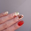 Gom Rice Tomato Handmade Nail Tip Omelet Rice Embo Bear