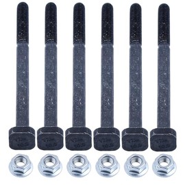 PHUOC LOC THO for 6X Exhaust Muffler Bolts for STIHL 017 018 025 MS170 MS180 MS230 MS250 Chainsaw