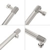 9BUILD 10 Pack Knurled Cabinet Pulls 3.75 Inch Brushed Satin