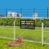 12 Pack 1-3/8'' Chain Link Fence Extension, 30'' Fence Extension