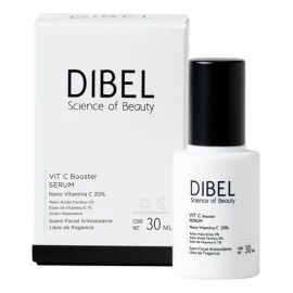 Reve Dermatologique Dibel VIT C Booster Serum 30ml Antioxidante Vitamina C Ilumina Tono Mejora Apariencia Signos Envejecimiento                       