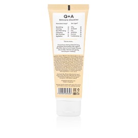 Q+A Oat Milk Cream Cleanser, a Moisturising Face Cleanser Formulated with a Triple Blend of Oat Derived Ingredients to Gently Lift Makeup and Impurities, 125ml