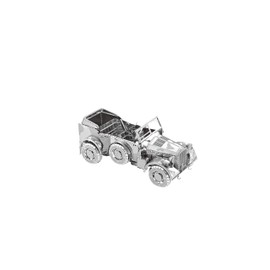 Metal Zone Horch Kfz 3D Metal Puzzle Model Metal War II Combat Cart Vehicle 3D Metal Puzzle for Adults 4.4 x 1.9 x 1.9 inches