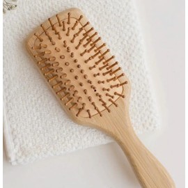 Bamboo Hair Brush - Eco-Friendly, Anti-Frizz & Massager | Suitable for All Hair Types