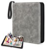CLOKORIA Trading Card Binder,440 Cards Collectible Trading Card Holder Case