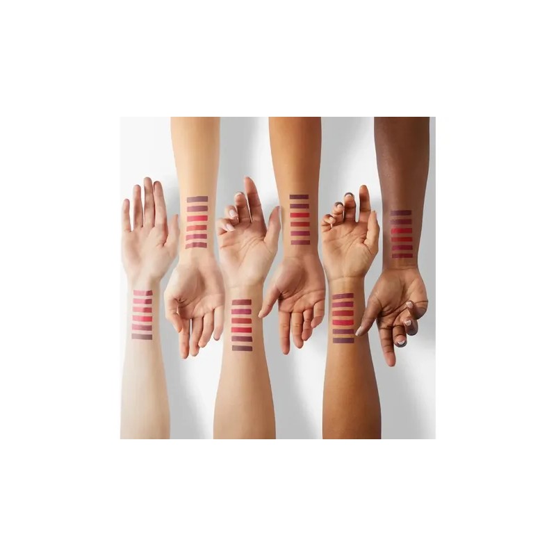 Set De 6 Labiales Lápiz Color Rosa Mate Labial Tornasol